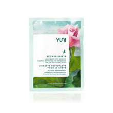 Load image into Gallery viewer, Rose Cucumber Shower Sheets